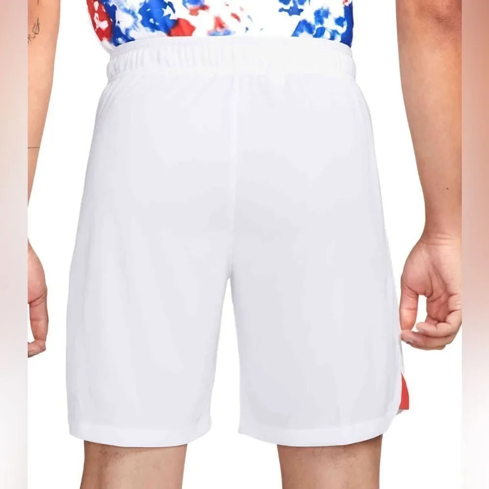 NWT NIKE Youth Unisex White USA Soccer Athletic Shorts - Size XL